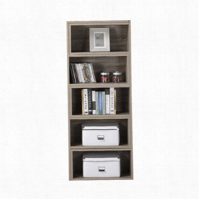 Homestar Expandablr  Shelving Bookcase In Reclaim Ed Wood