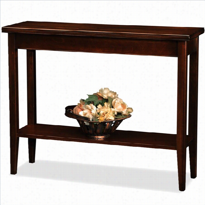 Leick Laurent Solid Wood Hall Stand In Chocolate Cherry