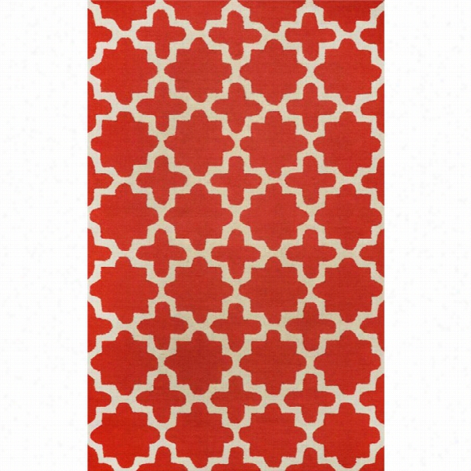 Nuloom 5' X 8' Hand Uftted Tiffany Rug In Red