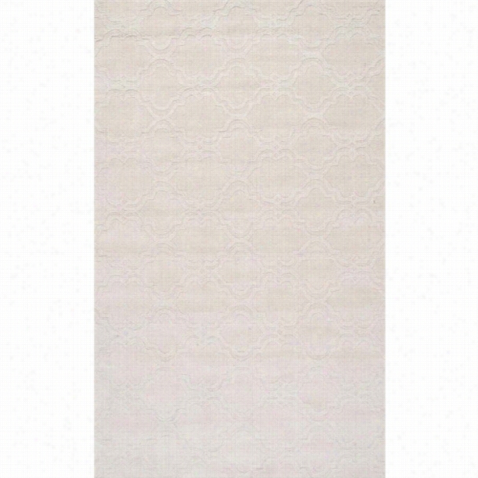 Nuloom 5'  X 8' Hand Tufted Wilhelmina Urg In Cream