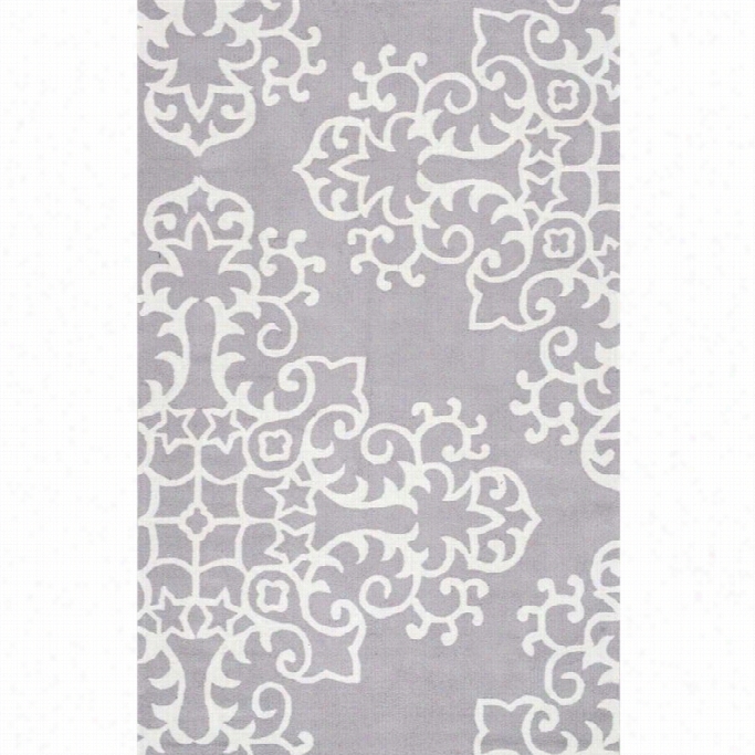 Nuloom 7' 6 X 9' 6 Lead Hooked Abrashh Rug In  Gray-haired