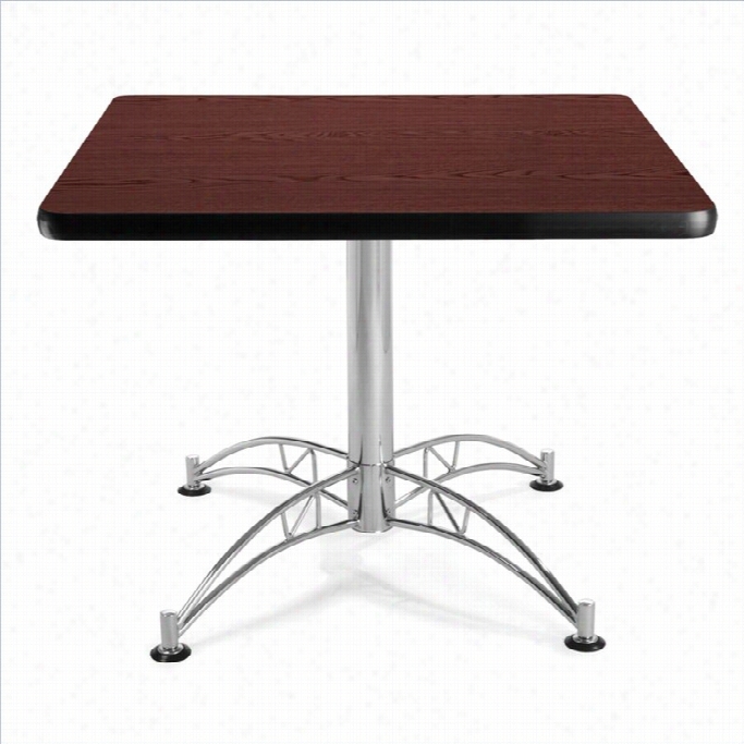 Ofm  36 Square Table In Ahogany