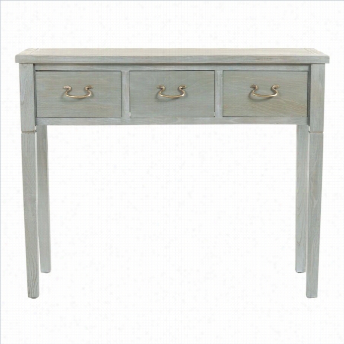 Safavieh Annn Elm Forest Washed Console In As H Grey