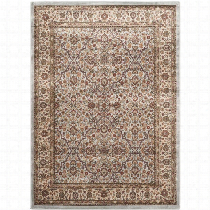 Safavieh Persian Garden Light Blue Tradiyional Rug - 4' X 5'7