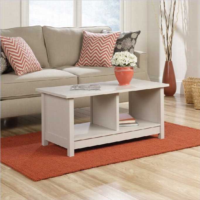 Sauder Original Cot Coffee Table In Cobblestone