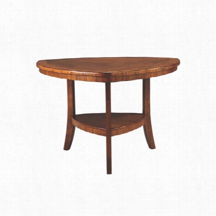 Somerton M Ilan Counter Height Table In Polished Brown