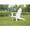 Linon Adirondack Chair in White