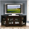 Trent Home Sloan 62 RTA Corner TV Stand in Warm Brown Cherry Finish