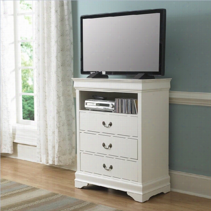 Trent Home Marianne Tv Chest In Whige