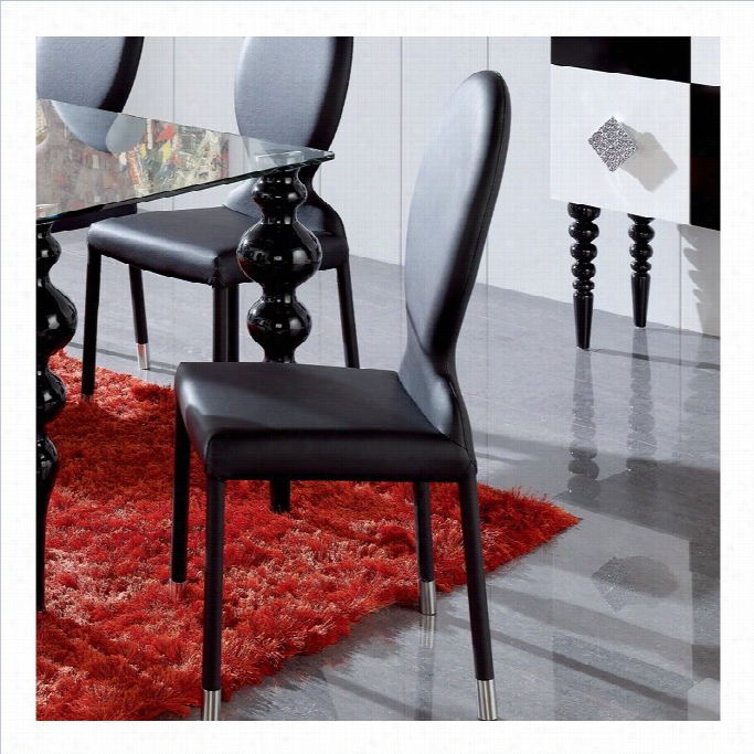 Dupen Recent Dining Chair In Black