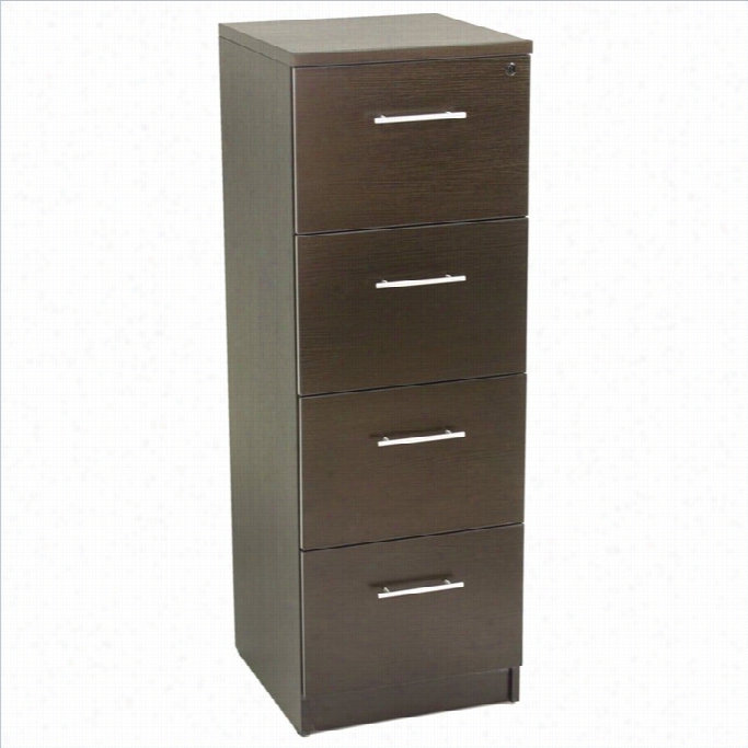 Jesper Office 100 Collectionh Igh Filing Cabinet In Espresso