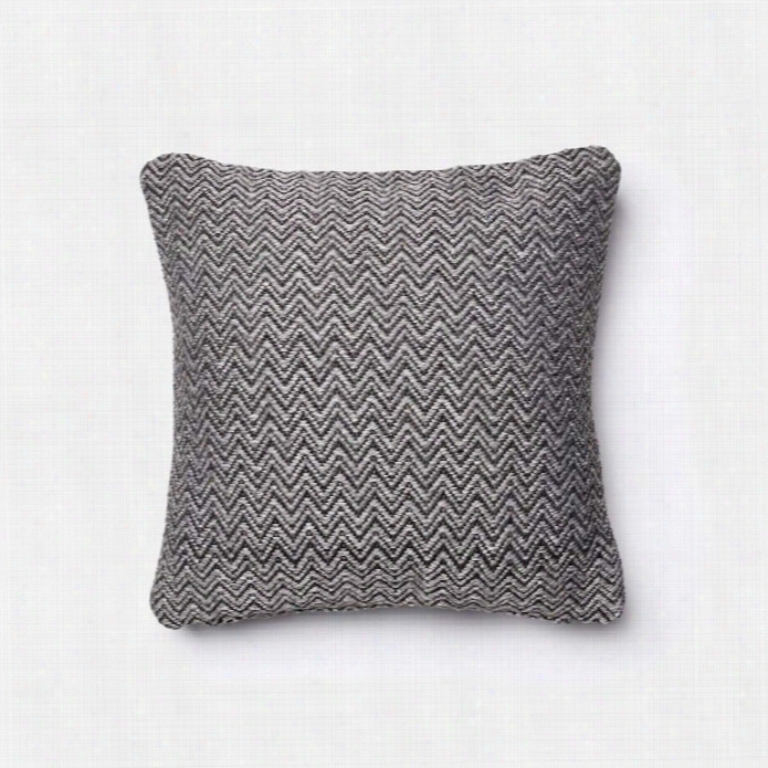 Loloi 1'6 X 1' Poly Pillow In Chwrcoal  And Gray