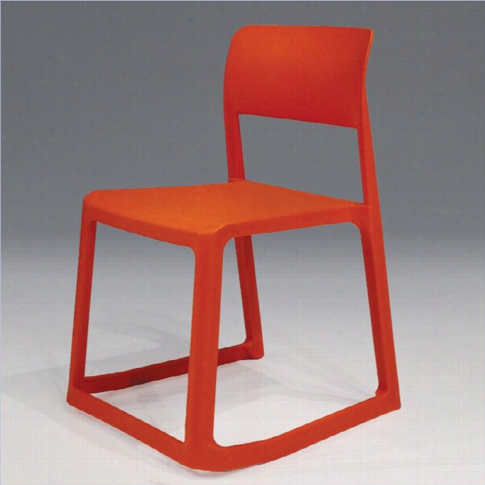 Mobital Etras Tackable Dinin G Chair In Orange