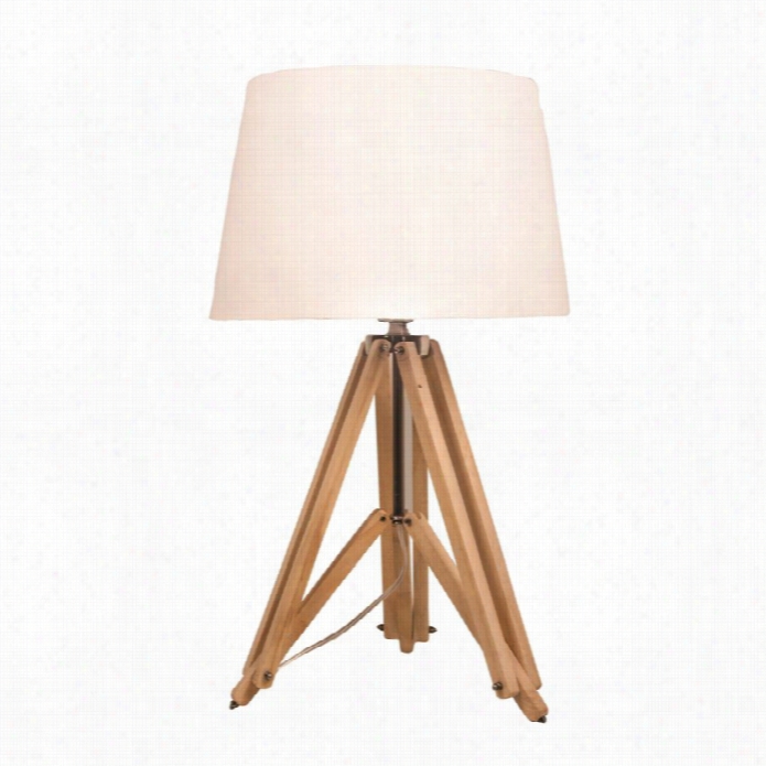 Renwil Pine Creek Table Lamp In Oak