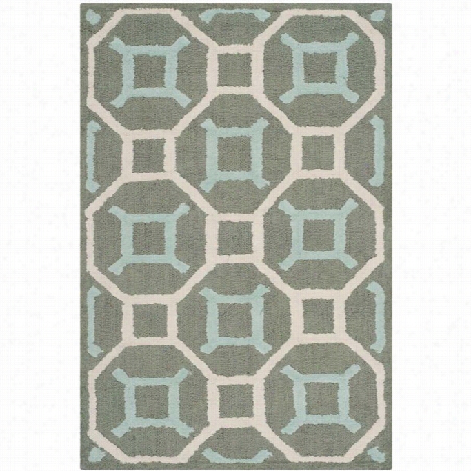 Safavieh Newport Aquamarinne Contemporary Rug - 2' X 3'