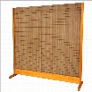 Oriental Furniture 6 ' 14 Tall Take Room Divider in Honey