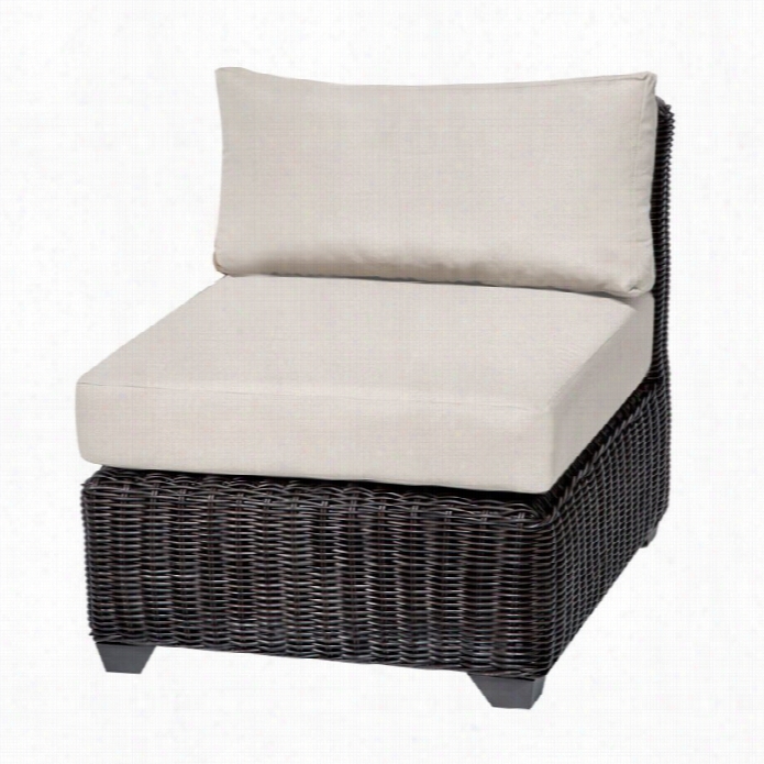 Tkc Venice Outdoor Wicker Chair In Beige (set Of 2)