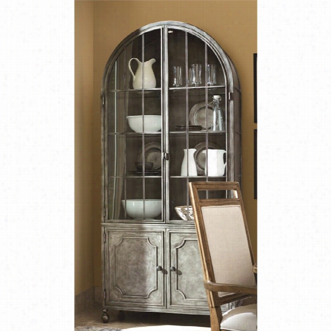 Universal Furnitude Remix Display Curio Cabinet In Bannister