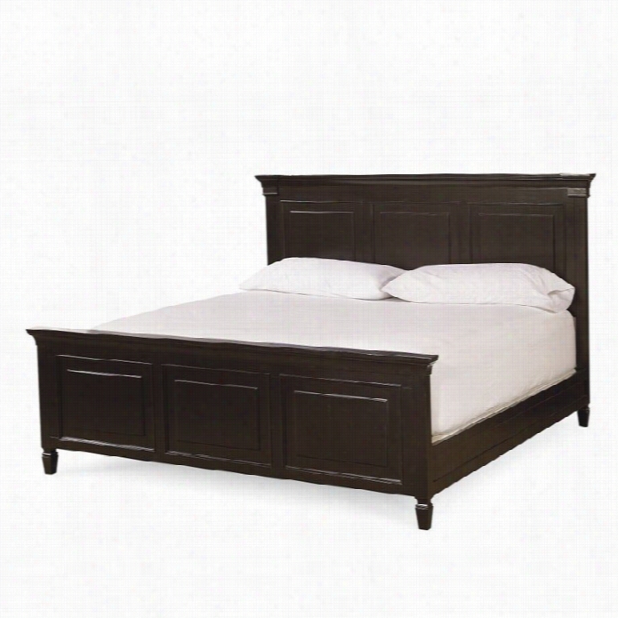 Universal Furniture Summer Hill Panel Bed In Midinght-queen