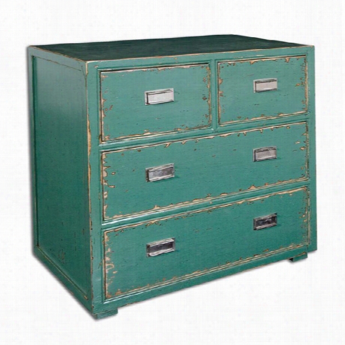 Uttermost Aquias Hand-painte D Accent Chest