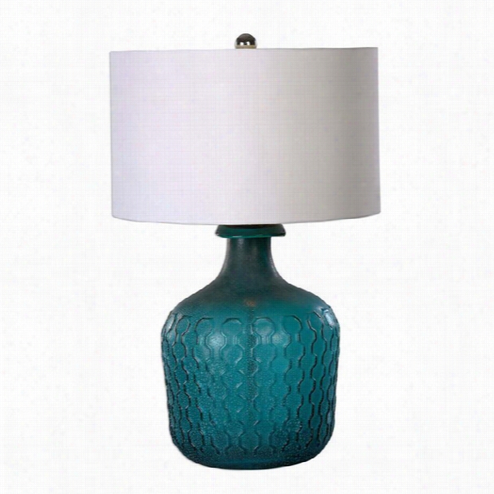 Uttermost Laval Dismal Glass Table Lamp