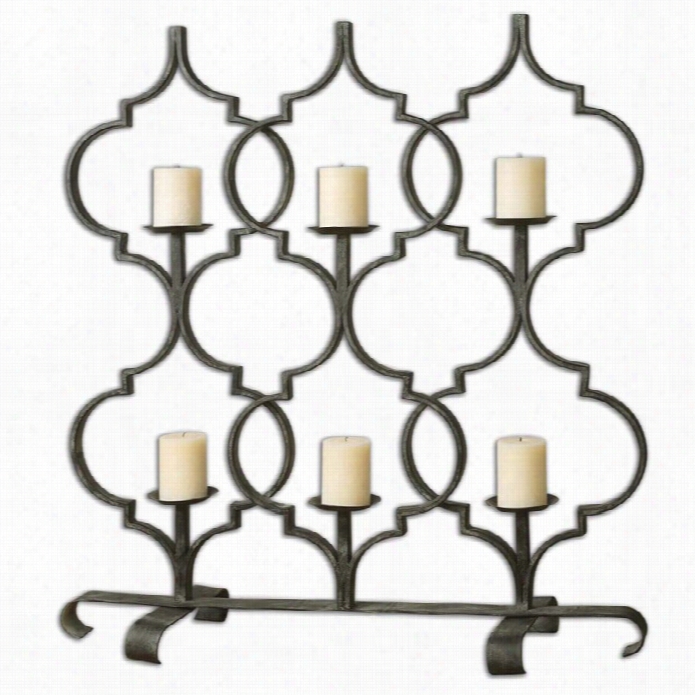 Uttermost Zakaria Metal Candelabra