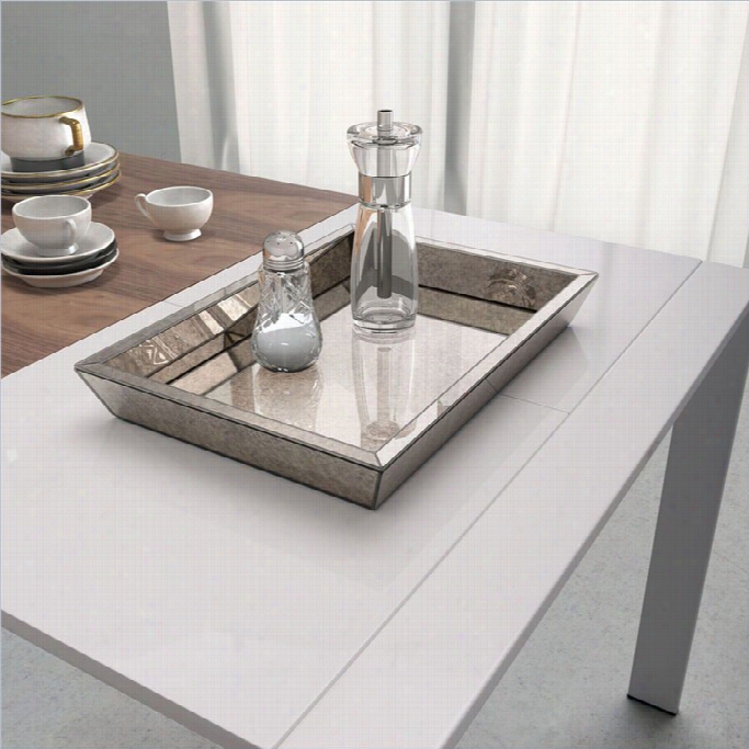 Zuo Lvira Tray With Mirror Effect