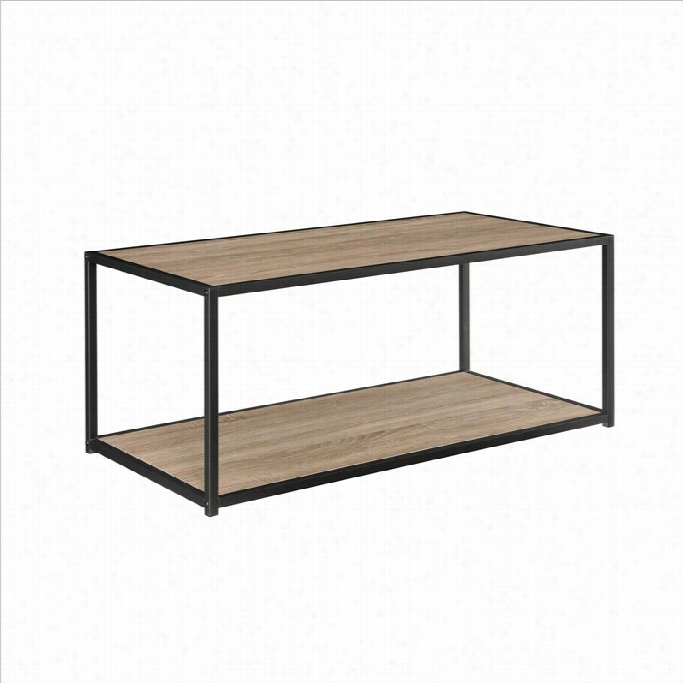 Altra Furniture Coffeetable With Metl Frame In Sonoma Oak