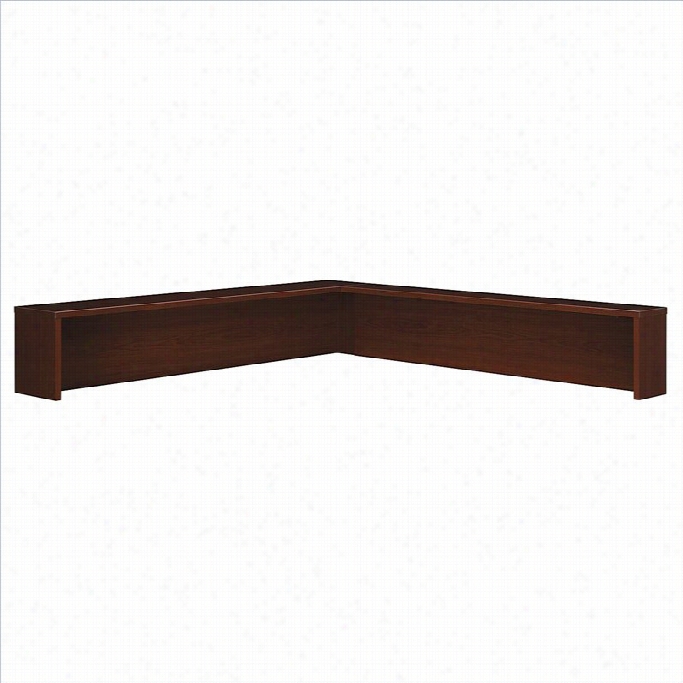 Bush Bbf Series C Reception L-shelf In Mahogany