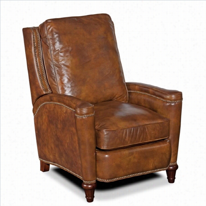 Hooker Furniiture Seven Seas Leather Recliner In Twin Oakks Plantation