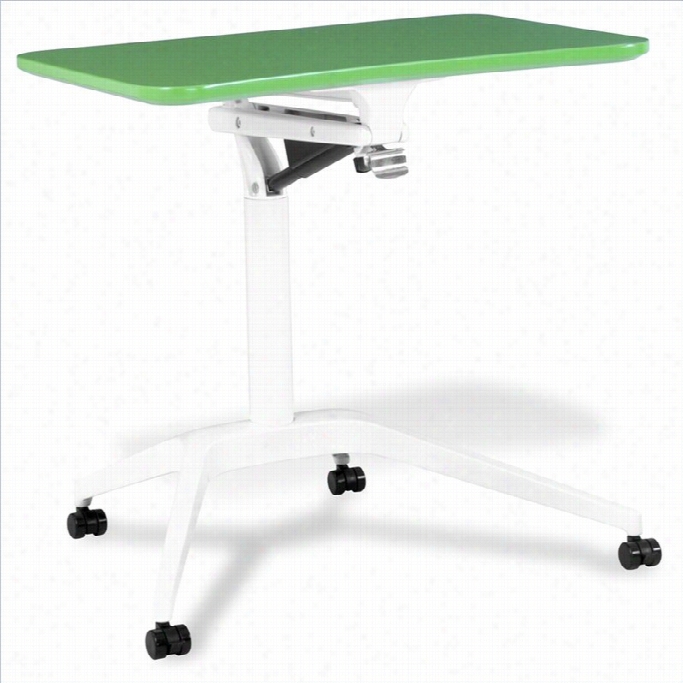 Jesper Office 200 Collectionh Eight Adjustable Table In Green