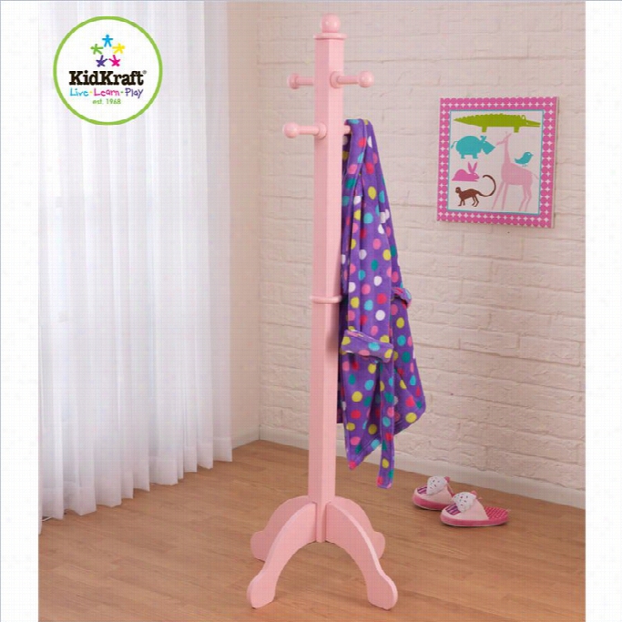 Kidkrart Deluxe Clothes Pole In Pink