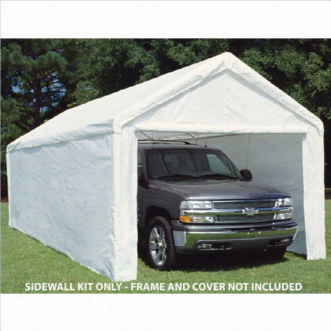 King Canpoy 10' X 27' Canopy Sidewall Kit W Ith Flaps