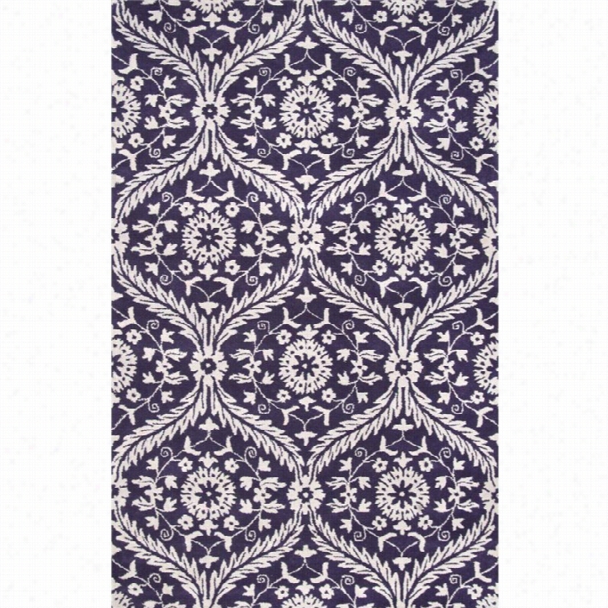 Nulook 7' 6 X 9' 6 Hand Tufted Dorsa Rug In Drk Blue