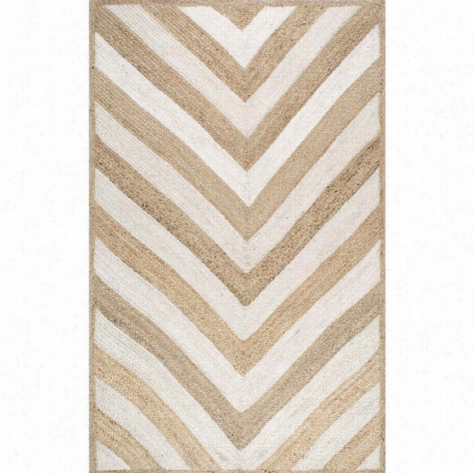 Nuloom 9' X 12' Hand Woven Sueann Rug In Natural