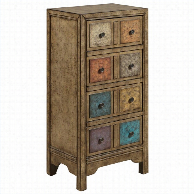 Prri Drawer Accent Chest In Multi