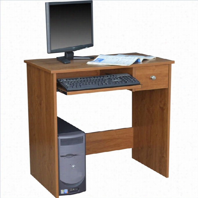 Regenc Y Rta Desk With Pnecil Drawer In Warm Cher Ry