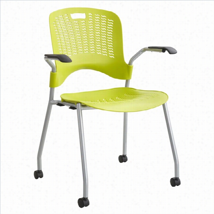 Saffco Sassy Stack Guest Chair In Grass (sef Of 2)