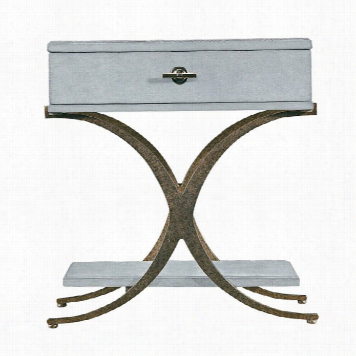 Stanley Coastaal Living Resort Rectangle End Table In Sea Sailor