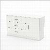 South Shore Libra Dresser in Pure White