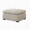 Universal Furniture Haven Upholstered Ottoman in Linen