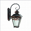 Yosemite Home Decor Reynolds Creek 1 Light Exterior in Oil Rubbed Bronze with Clear Glass