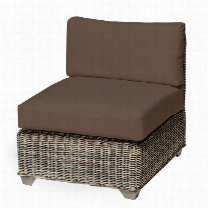 Tkc  Cape Cod Outdoor Wicker Chair In Cocoa