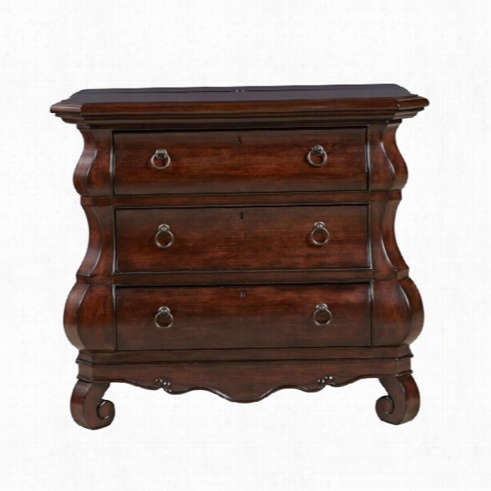 Universal Furniture Reprise Louie P's3 Drawer Chest In Rustic Cherry