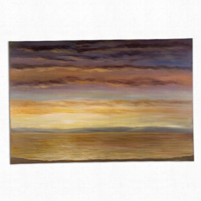 Uttermost Spacious Skies Hand Painted Rfameless Canvas Wall Art