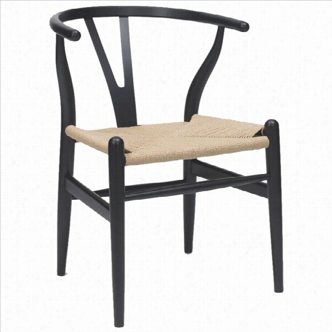 Volo Design Ming Dining Chair In Lacquer Black (set Of 2)