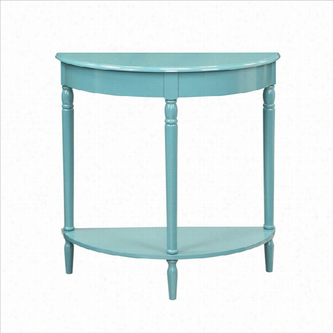 Convenience Concepts French Country Entruway Table - Blue