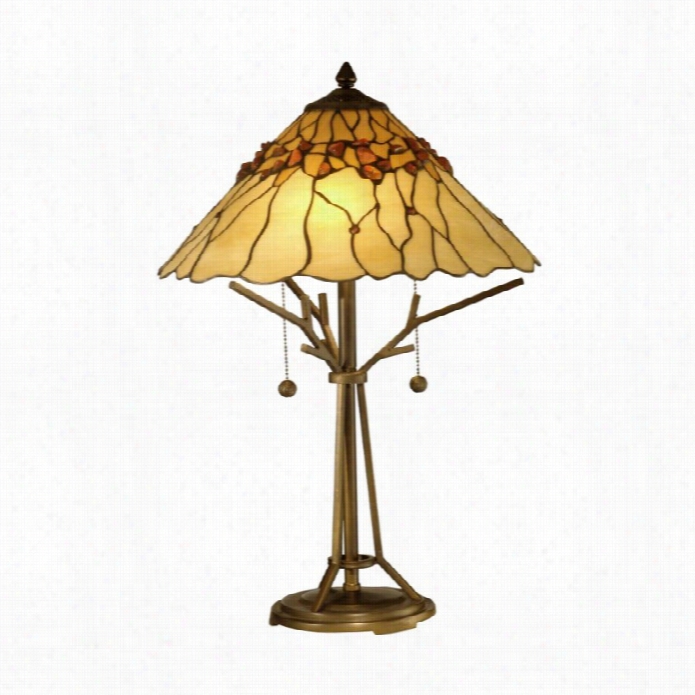 Dale Tiffany Branch Base Tiffany Table Lamp