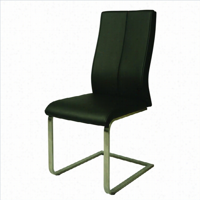 Psatel Furniture Olander Upholstered Din1ng Chair In Black