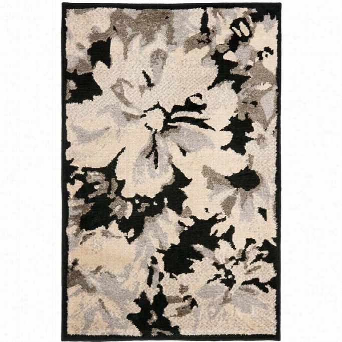 Sa Favieh Kashhmir Black Country Rug - 3' X 5'